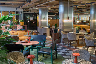 Photo by: Robin Hayes Photography bar and restaurant at scandic wallin in stockholm